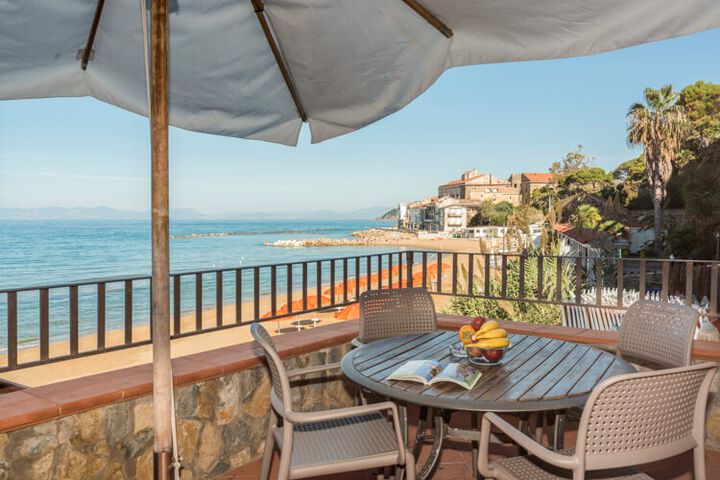 Ferienwohnung Nr. 13 in der Residence Cilento direkt am Meer