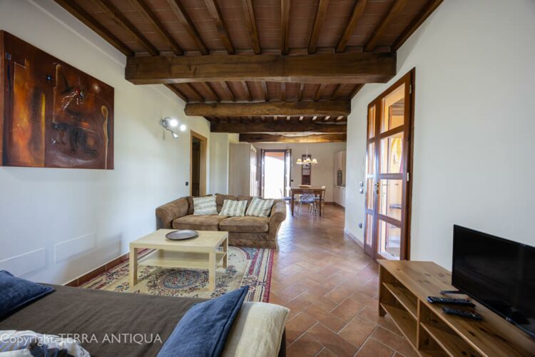 Ferienwohnung Ginestra am Meer im Toskana Agriturismo La Poesia mit Pool