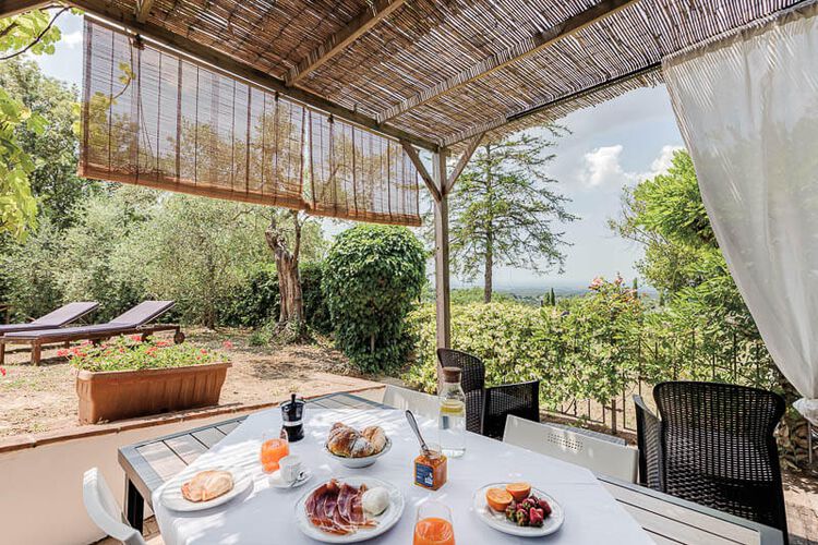Ferienwohnung Pergola Typ A Toskana Agriturismo Casale am Meer mit Pool