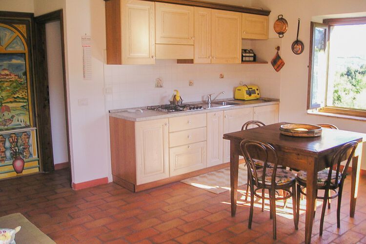 Ferienwohnung Ciclamino im Agriturismo Casa Murlo mit Pool in der Süd-Toskana