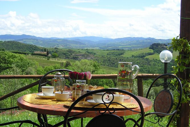 Ferienwohnung Ciclamino Relais di Paola, mit Pool in Panoramalage