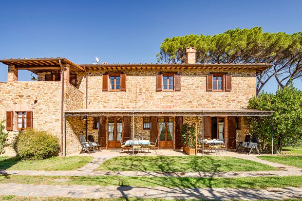 Ferienwohnung Leccio im Agriturismo Malagronda mit Pool in der Südtoskana