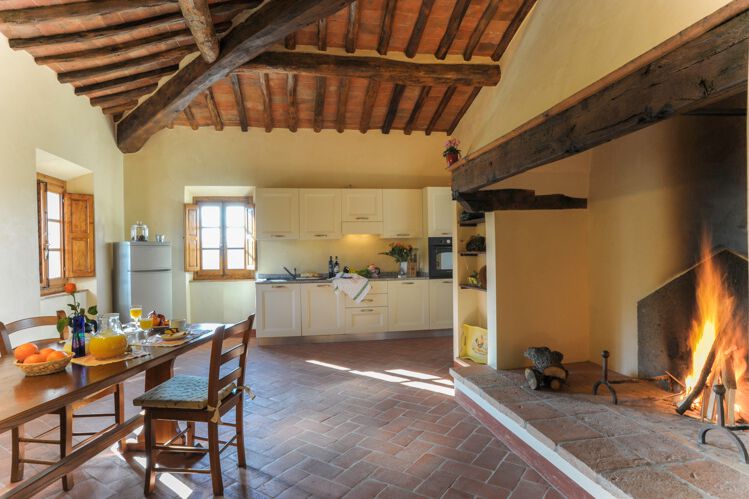 Toskana Ferienwohnung Tordo, Agriturismo Tenuta Sticciano mit Pool
