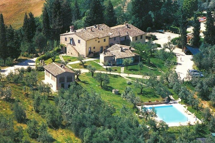 Ferienwohnung Granaio im Toskana Agriturismo Montealbino mit Pool im Chianti