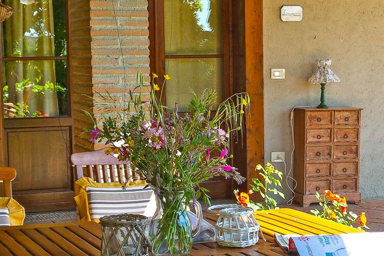 Ferienwohnung Grottino Öko-Toskana-Weingut Fattoria Fondacio mit Pool