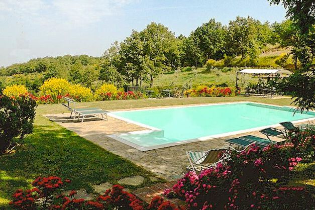 Toskana Doppelzimmer Nr. 2 Verde in Albergo Settimo Cielo, im Chianti mit Pool