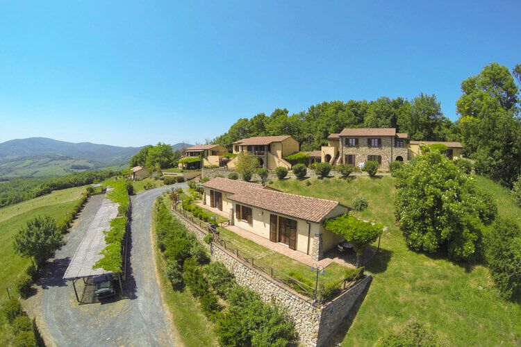 Toskana Ferienwohnung Nr. 21 im Borgo del Monte, Panorama-Pool, Urlaub mit Kindern