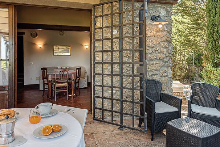 Ferienwohnung Capannino Typ B Toskana Agriturismo Casale am Meer mit Pool