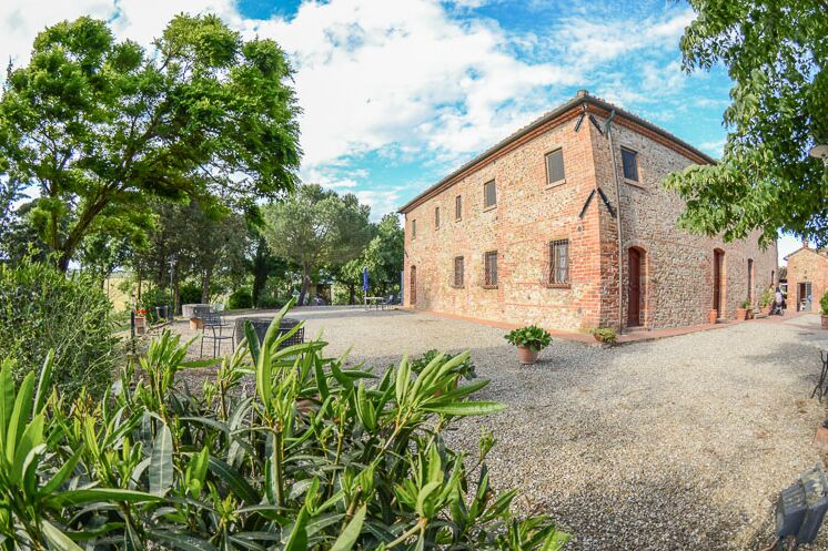 Ferienwohnung Pervinca Toskana Agriturismo Il Massimo mit Pool für Familien-Urlaub