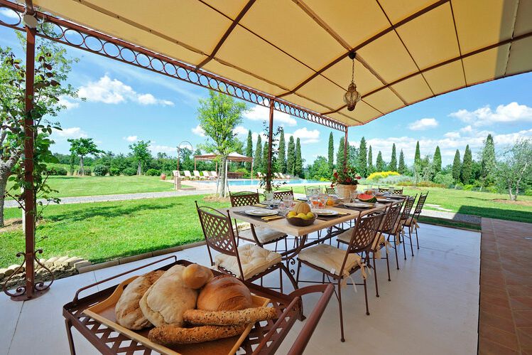 Toskana Ferienhaus Villa Francesco mit großem Pool, Alleinlage, Traumhaus, Golf