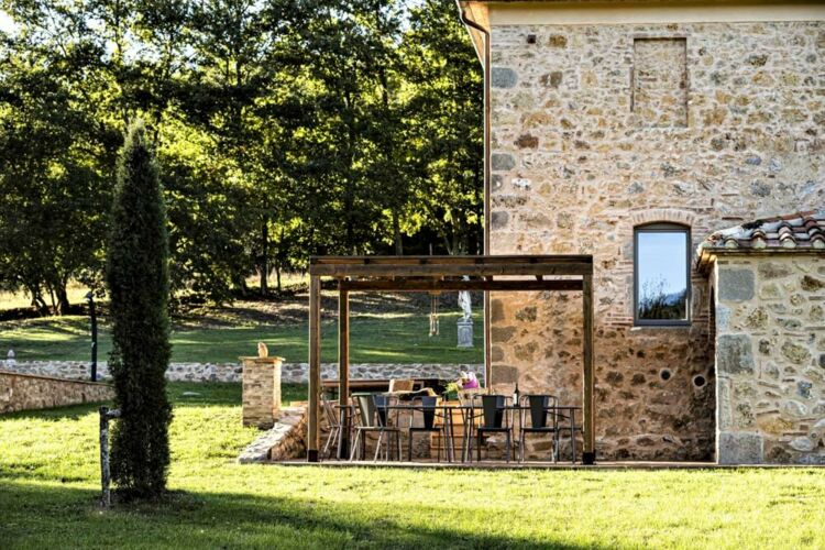 Ferienhaus Toskana Villa La Farma bei Grosseto mit Pool und eigenem Garten