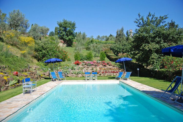 Ferienwohnung Cipresso Toskana Agriturismo Tenuta I Cipressi mit Pool im Chianti
