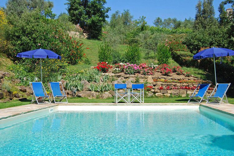 Ferienwohnung Leccio Agriturismo Tenuta I Cipressi mit Pool in der Toskana bei Siena