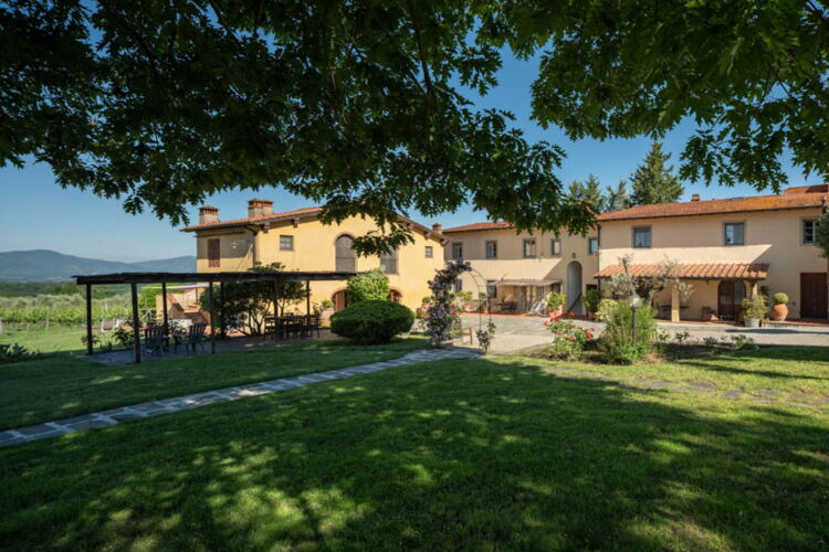Ferienwohnung Morellino Toskana Weingut Agriturismo Casentino mit Pool