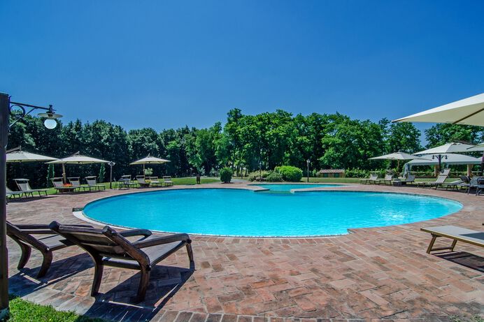 Ferienwohnung Abete Toskana Agriturismo Valli Ferone mit Pool am Meer