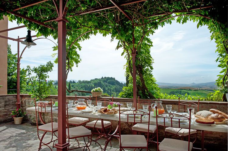 Luxus Ferienhaus Villa Angelina in Alleinlage mit Pool, Traumurlaub bei San Gimignano
