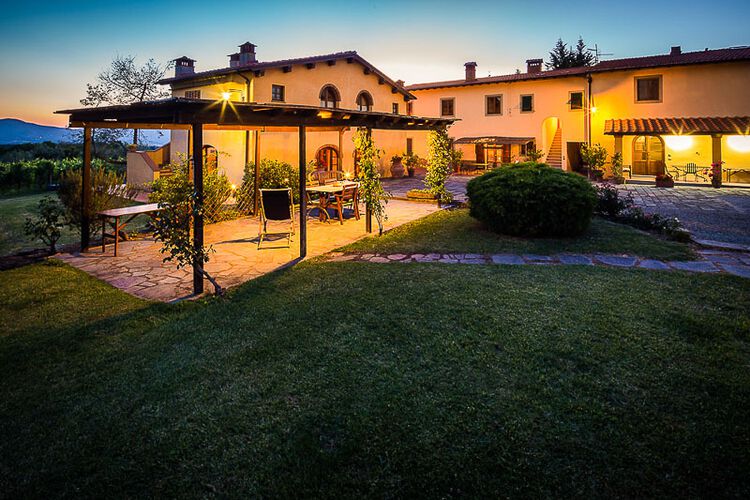 Ferienwohnung Sangiovese Toskana Weingut Agriturismo Casentino mit Pool