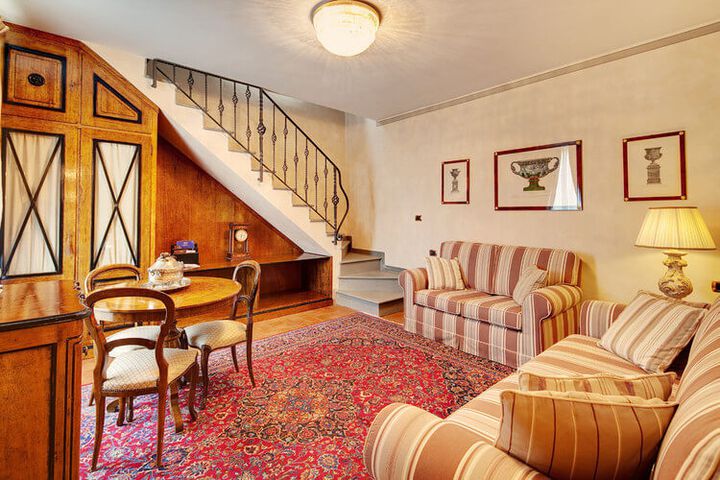 Luxus Suite Falchi im Toskana Hotel Villa Reggia bei Chianti