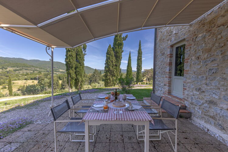 Ferienwohnung Nr. 1 Toskana Weingut Agriturismo Prata am Meer mit Pool