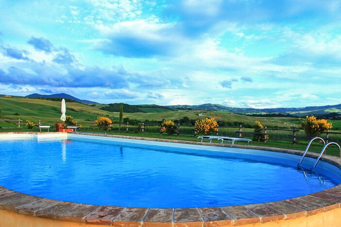 Ferienwohnung Edera Toskana Agriturismo Caccia Amici Nuovo bei Montepulciano