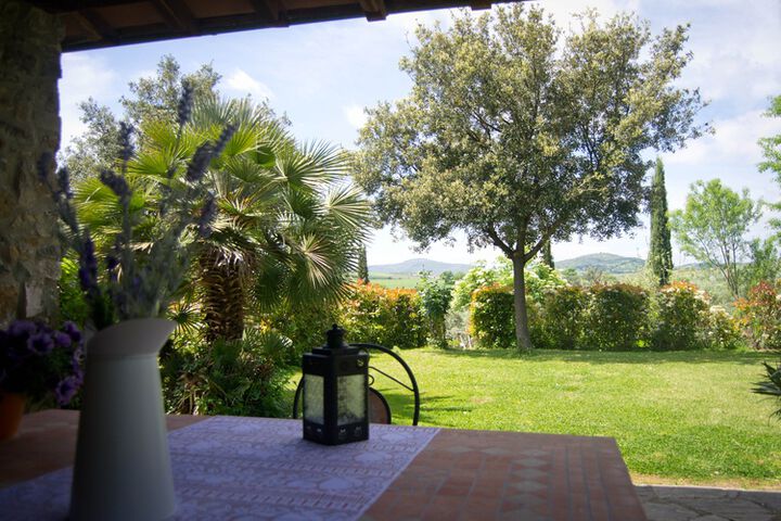 Ferienwohnung Archi im Toskana Agriturismo Casale Maremma am Meer mit Pool