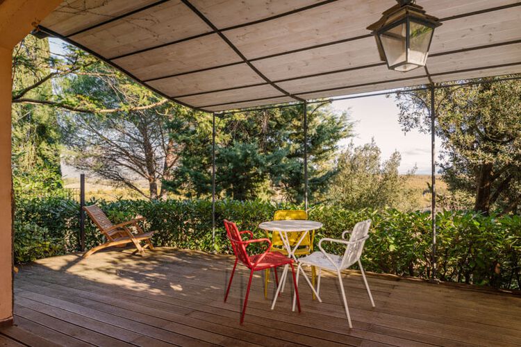 Ferienwohnung Casale im Toskana Weingut Il Vigneto mit Pool meernah in der Maremma