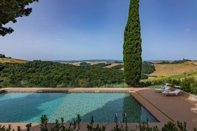 Toskana Ferienwohnung Lupa Agriturismo Campana mit Pool