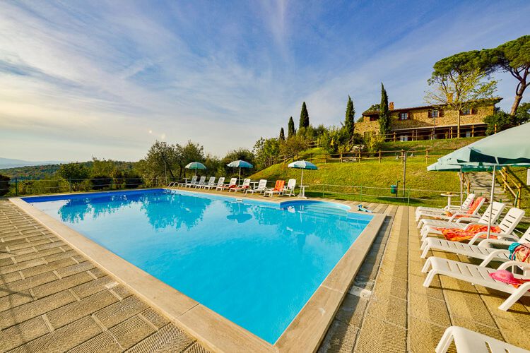 Ferienwohnung Leccio im Agriturismo Malagronda mit Pool in der Südtoskana