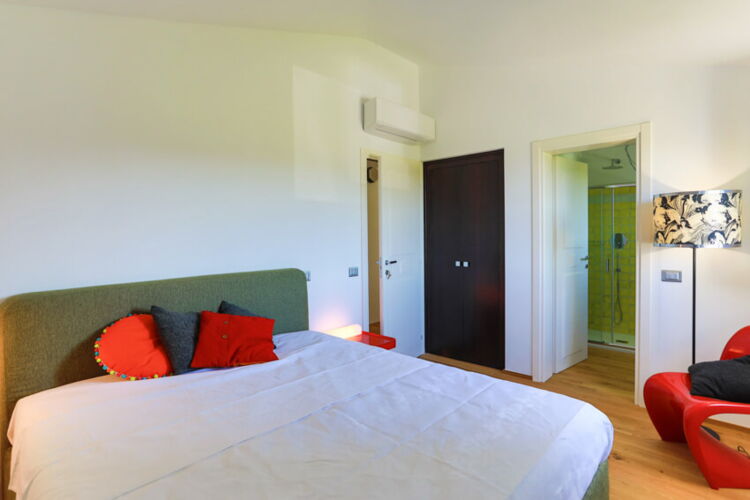 Doppelzimmer Deluxe Gialla, B&B Il Paesaggio, Toskana Boutique Hotel mit Pool bei Volterra