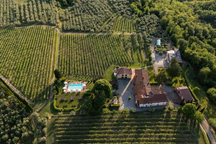 Ferienwohnung Olivaia Toskana Weingut Agriturismo Casentino mit Pool