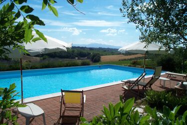 Fattoria Fondacio Toskana Bio-Weingut Agriturismo mit Ferienwohnung und Pool