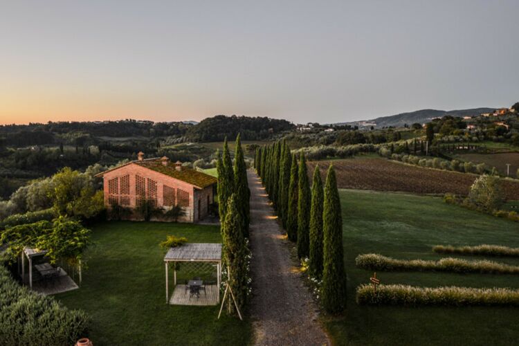 Ferienwohnung Corbezzolo Typ Casale Toskana Agriturismo Poderenuovo mit Pool