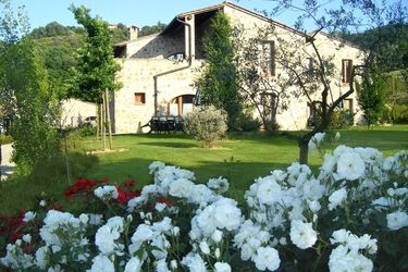 La Fontana Agriturismo Toskana Ferienwohnungen mit Pool, Indoor Pool, San Gimignano außen 3