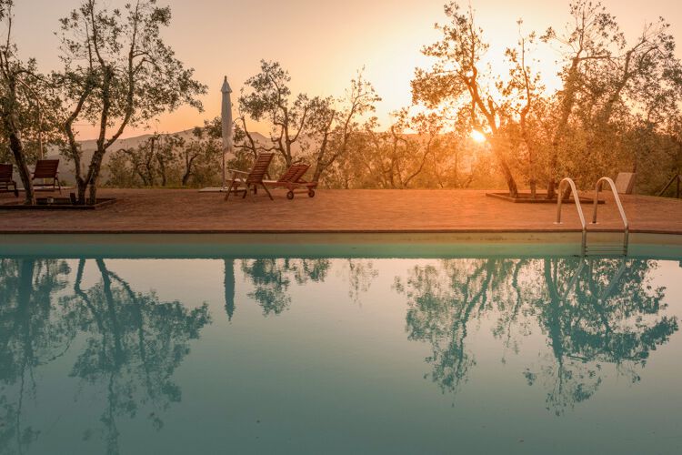 Ferienhaus Leccino Toskana Agriturismo Residence Ramorino am Meer