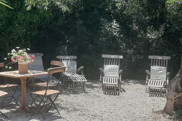 Ferienwohnung Brezza Toskana Landgut Puccini am Meer mit Pool