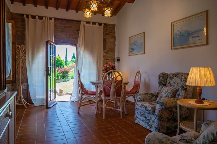 Ferienwohnung Bellavista Toskana Agriturismo Pian Della Casa mit Pool