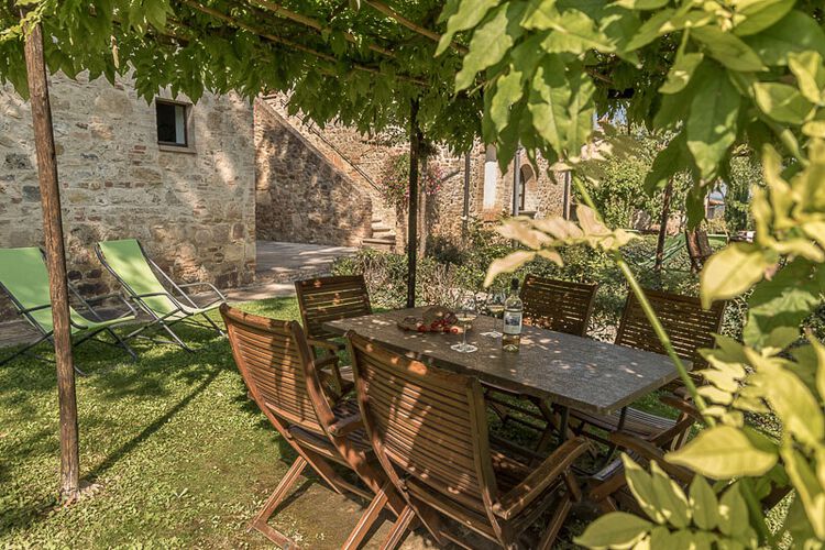 Toskana Ferienwohnung San Gimignano mit Pool, im Landgut La Campagna, 4 Personen mit Hund