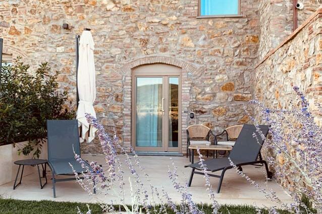 Suite Vintage im Toskana Hotel Relais di Cornia am Meer