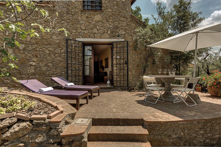 Ferienwohnung Carbonaia Typ A Toskana Agriturismo Casale am Meer mit Pool