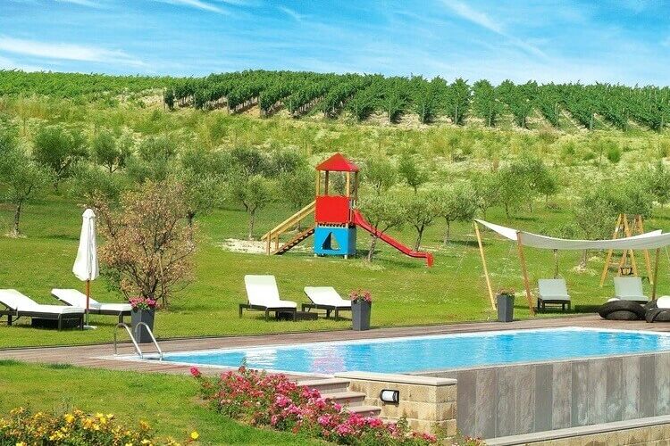Toskana Ferienwohnung Papaveri, im Weingut La Poesia, mit Pool, für Kinder ideal