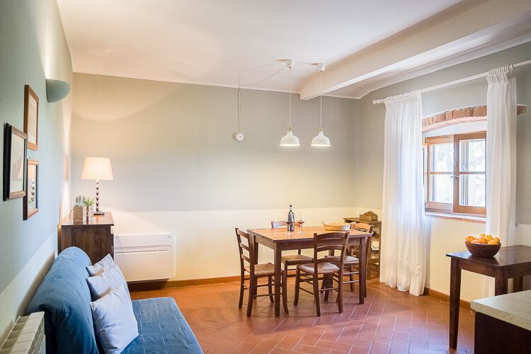 Ferienwohnung La Meridiana im Agriturismo und Toskana Weingut Il Riposo am Meer in der Region der Maremma