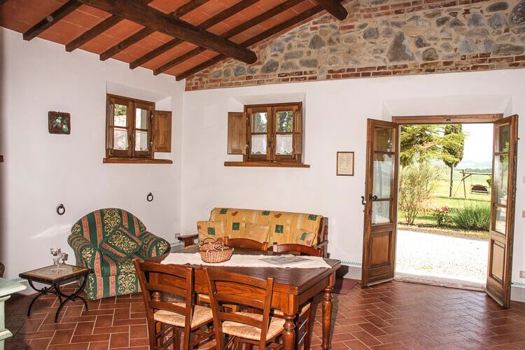 Ferienwohnung Cipressaia Agriturismo Caccia Amici Nuovo Pool und Toskana-Charme