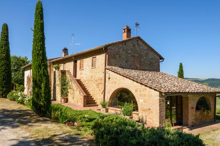 Ferienwohnung Giardino Nr. 1 Giardino al Sole Toskana Urlaub mit Pool bei Montepulciano