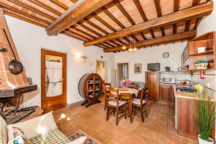 Toskana Ferienwohnung Quercia im Agriturismo Malagronda für den Familien-Urlaub