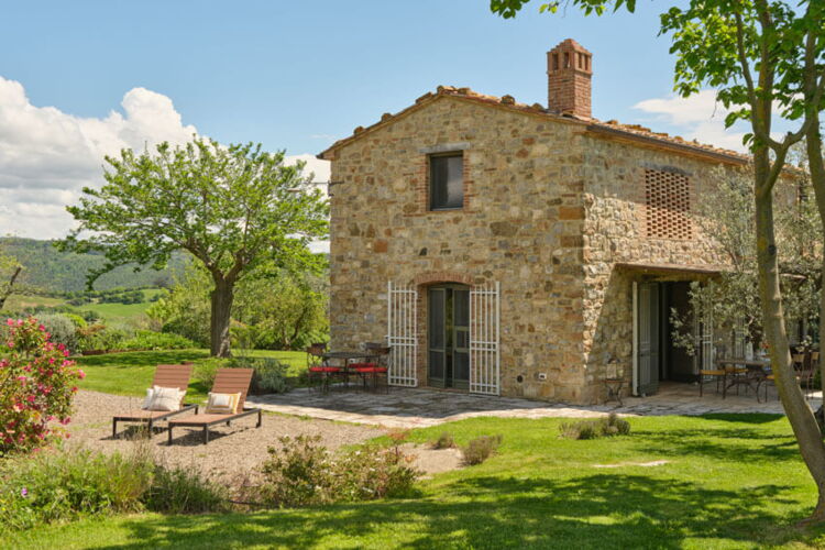 Häuschen Quercia im Agriturismo Appassionato in Meeresnähe mit Pool