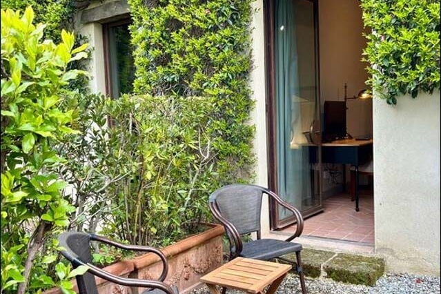 Doppelzimmer Superior Garden mit Terrasse Nr. 8 B im Toskana Landgut Atmosfera