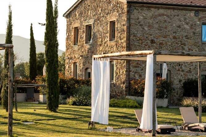 Suite Namaste im Toskana Hotel Relais di Cornia am Meer