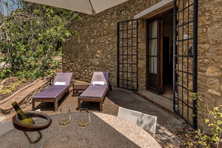 Ferienwohnung Carbonaia Typ A Toskana Agriturismo Casale am Meer mit Pool