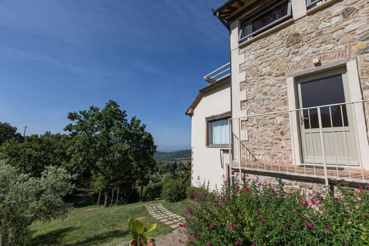 Ferienwohnung Nr. 4 Toskana Weingut Agriturismo Prata am Meer mit Pool