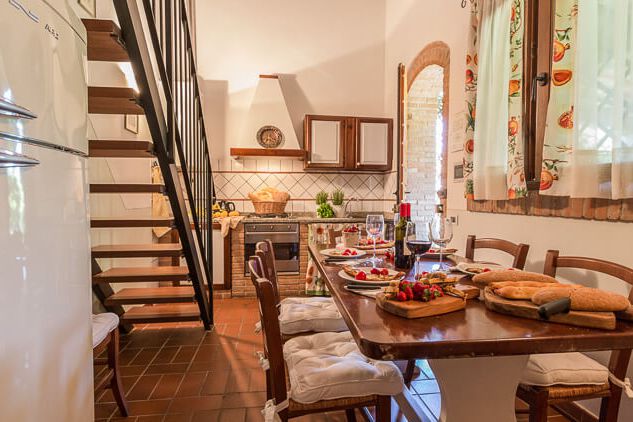 Doppelhaushälfte Melograno Agriturismo Casa Montelopio mit Toskana-Charme